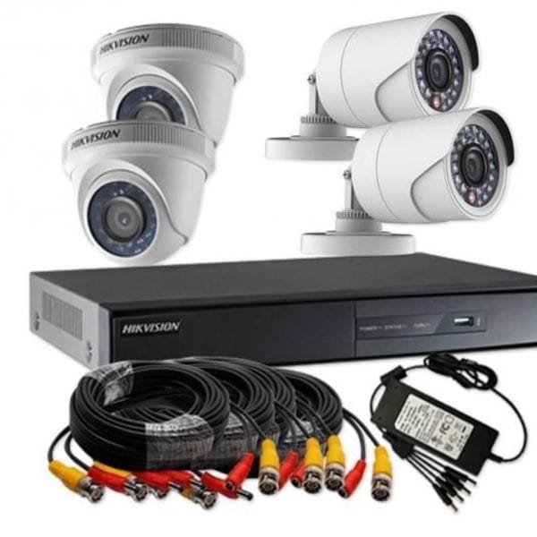 Full Kit 4 Channel Hikvision 1 Full Kit 4 Channel Hikvision