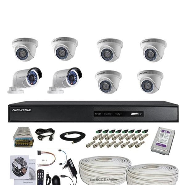 8 Channel Full Kit Hikvision 1 8 Channel Full Kit Hikvision