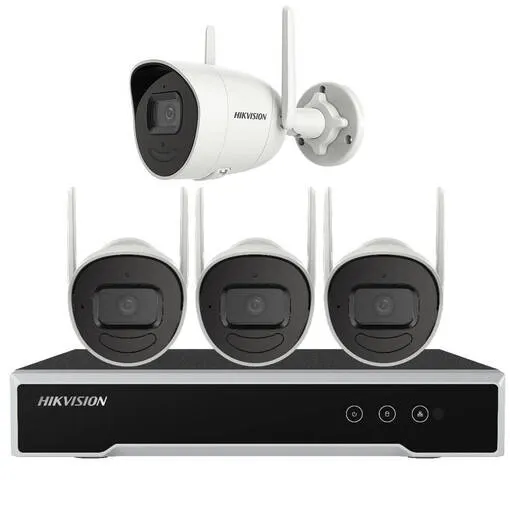 4-Channel-4MP-Wireless-Wi-Fi-Kit-Hikvision-NK44W0H-1TWD-1 HIKvision NVR 4 Channel Full Kit - Image 1