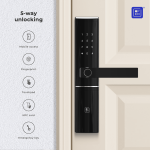 OPEN Door Four Smart Door Lock with 5-Way Unlocking - Image 2