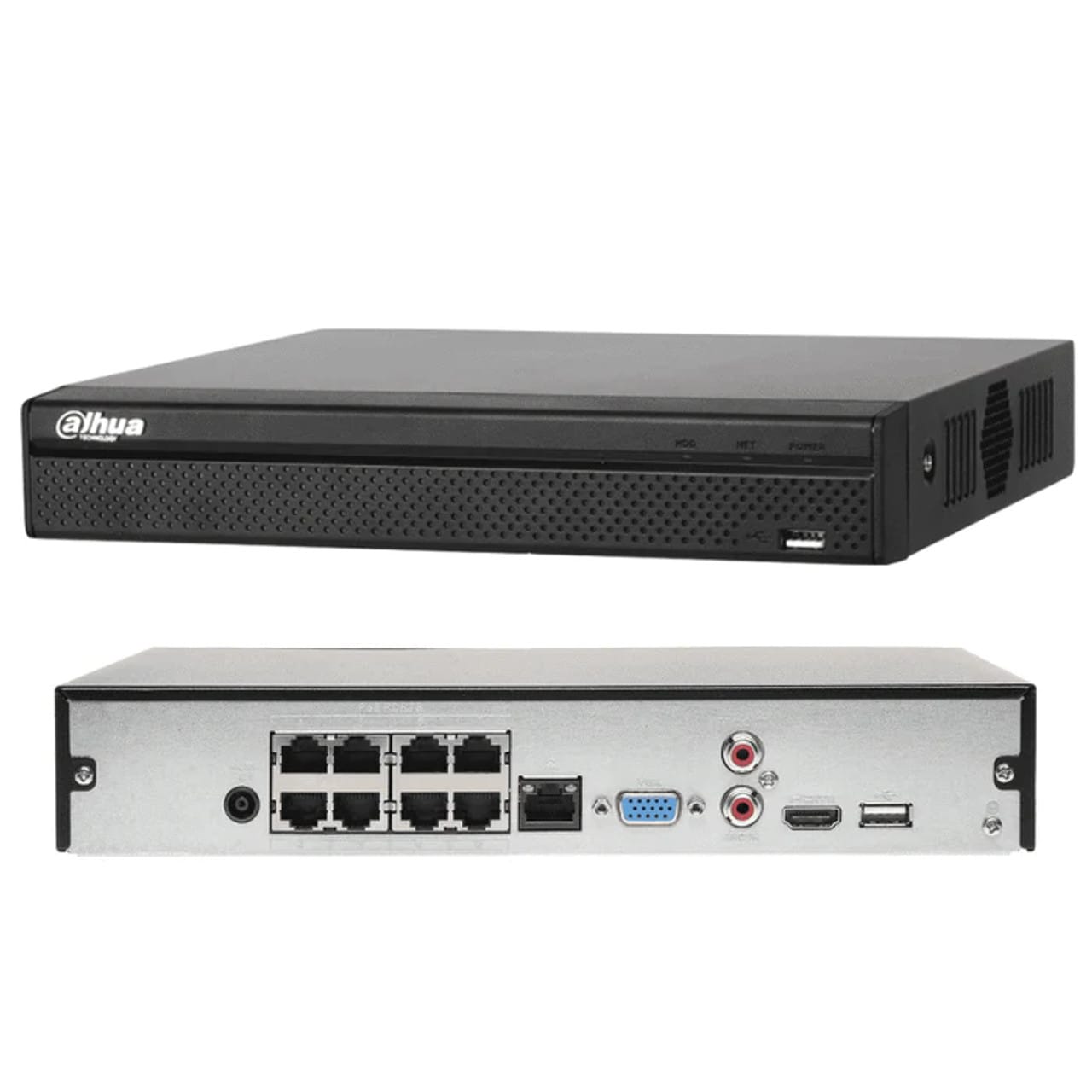 DHI-NVR4108HS-8P_09659a4b-afef-419e-b165-6d615abe2487_700x700__45855 Dahua 8-channel 4K NVR - Image 1