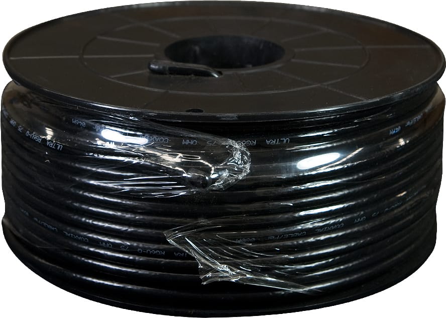 RG59100 RG59 coaxial 100m With Power