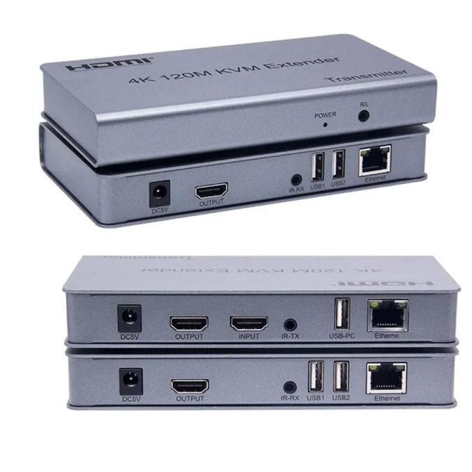 1 HDMI Extender 120m 4K KVM - Image 1