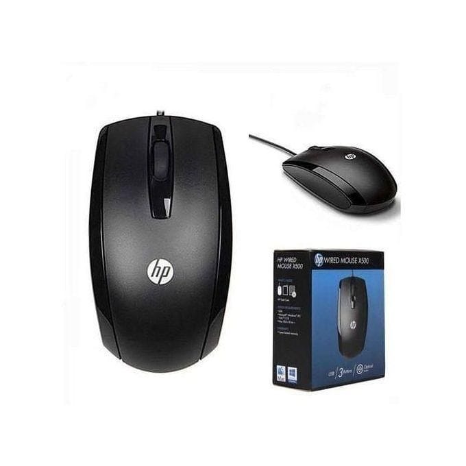 1fgdffhh HP X500 Wired Optical Mouse - Image 1