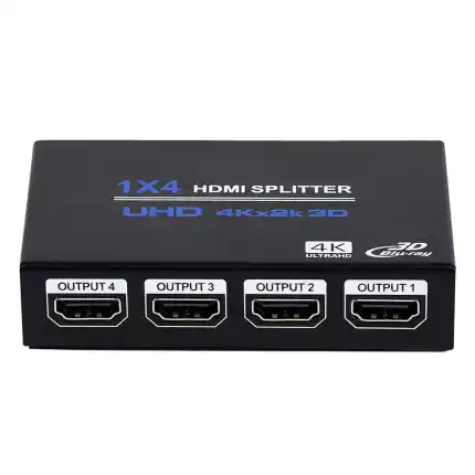 Hdmi splitter 1 by 4