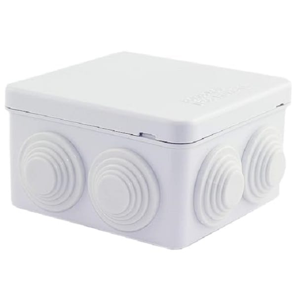 85-x-85x-50mm-plastic-electrical-PVC-Adaptor-Box Waterproof Adaptor Box (85×85×50mm) - Image 1