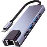 5-in-1 Type C Hub 100Mbs